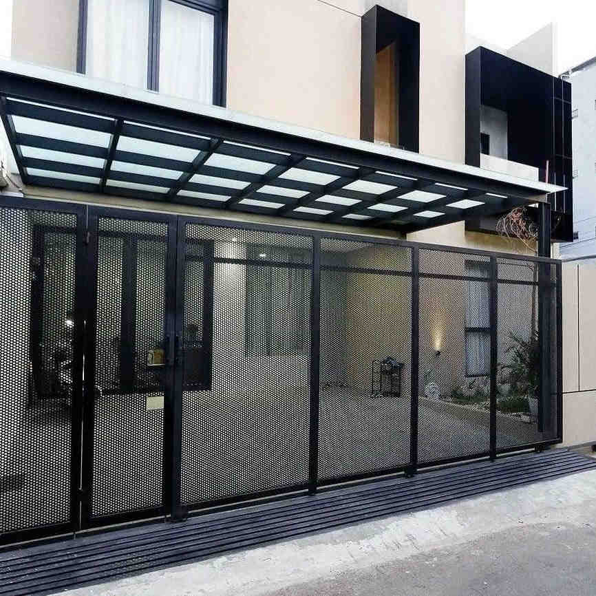 Hasil proyek Pagar Jadi pagar rumah modern